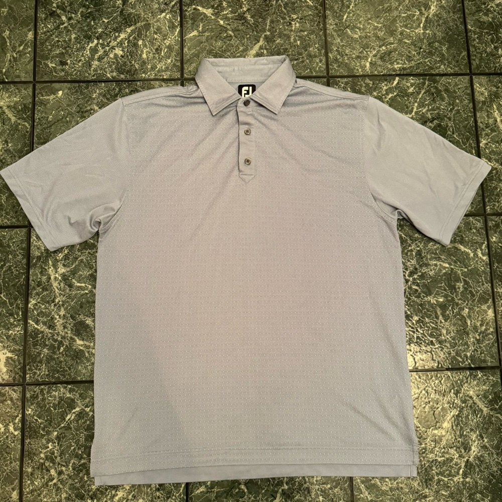 FJ Footjoy Men’s Polka Dot Polo‎